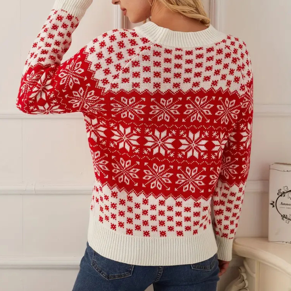 GUIDA - Stijlvolle Kersttrui voor Dames