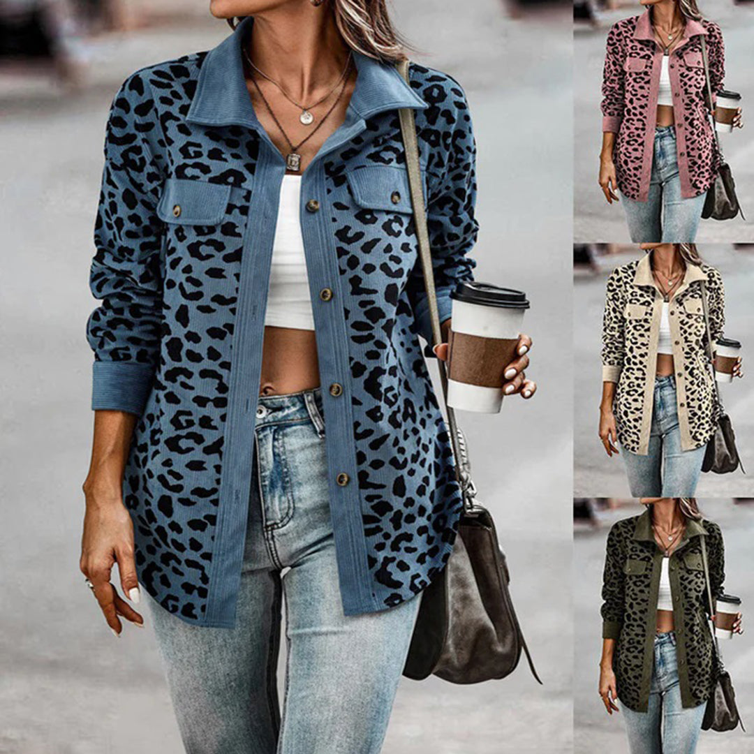 BAILEE - Trendy luipaardprint zomerjas