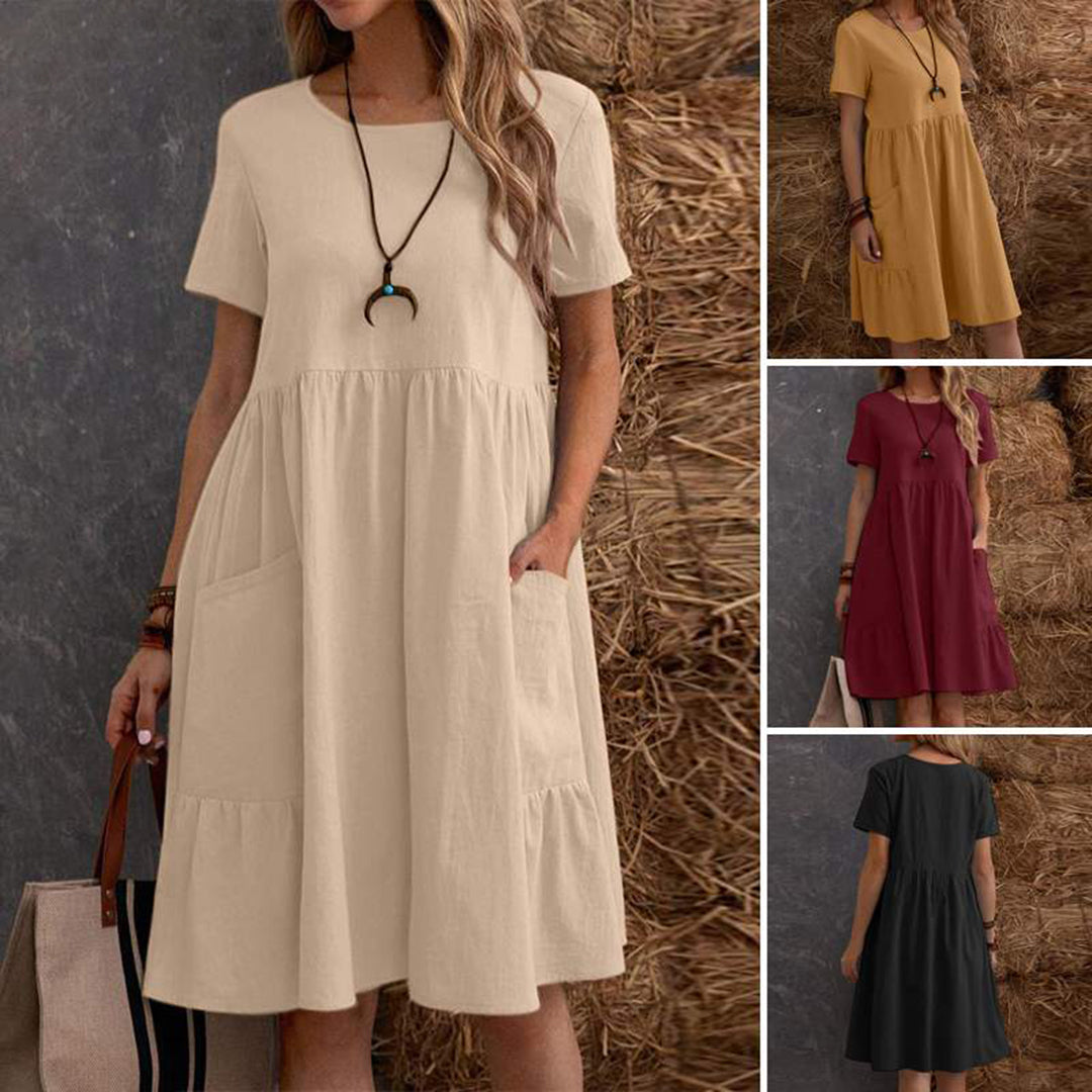 DEARBHLA - Casual zomerjurk voor zonnige dagen