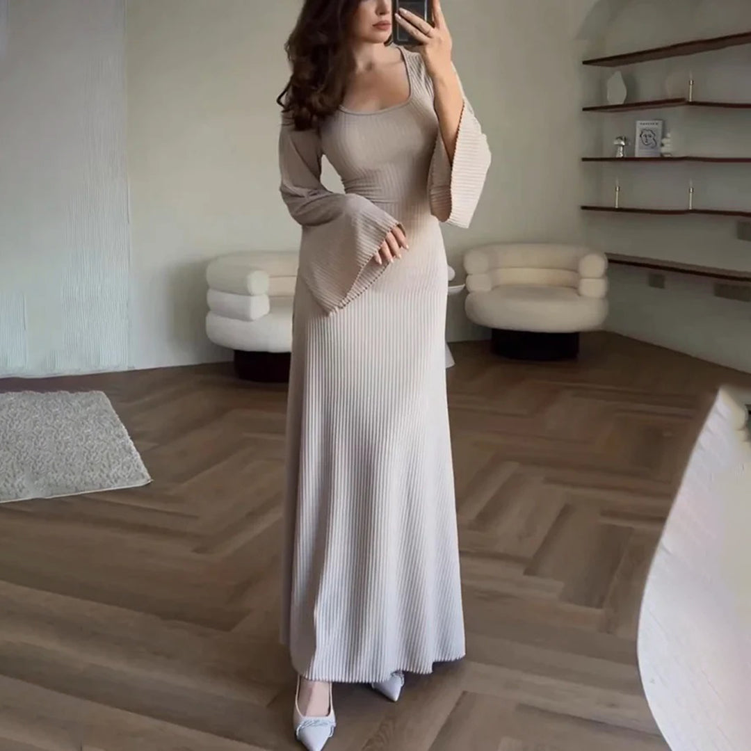 ELENA - Elegante zomerse gebreide jurk