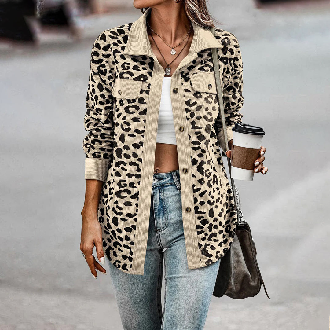BAILEE - Trendy luipaardprint zomerjas