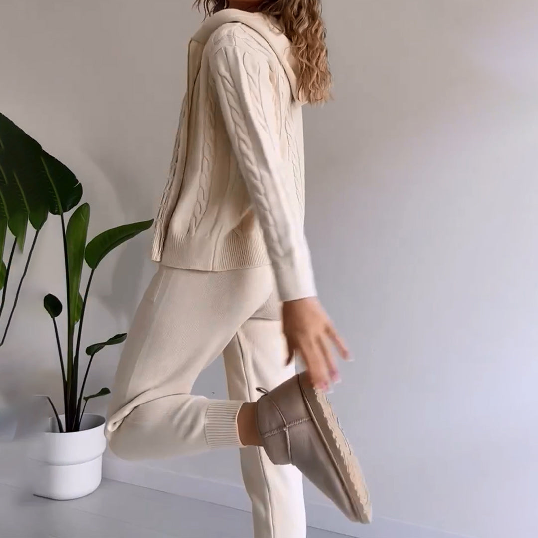 MANAHIL - Casual zomer vest en broek set