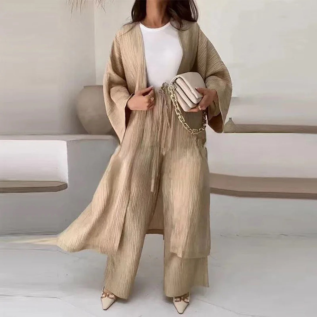 SOLÈNE - Tweedelige cardigan set voor de zomer