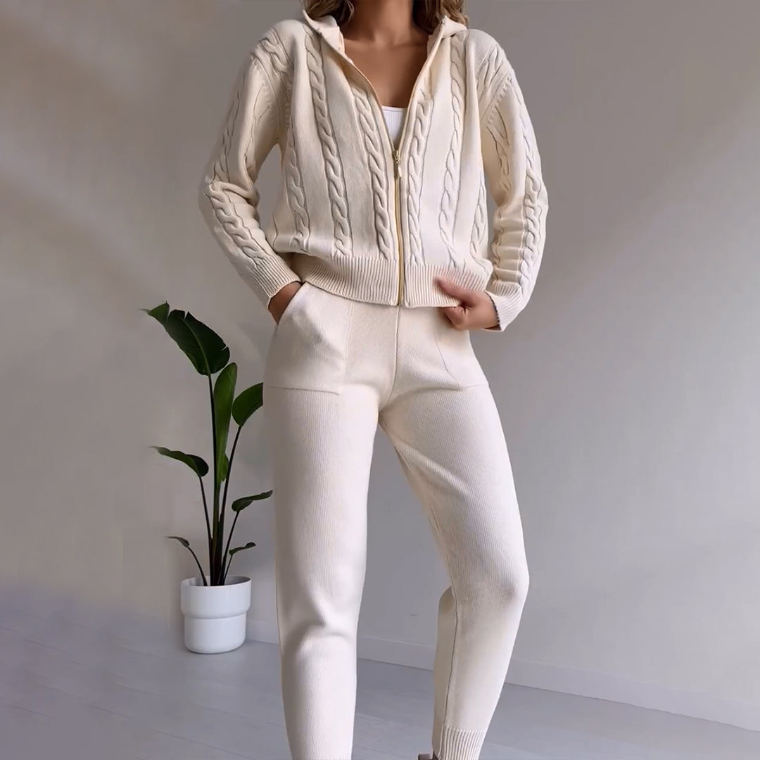 MANAHIL - Casual zomer vest en broek set