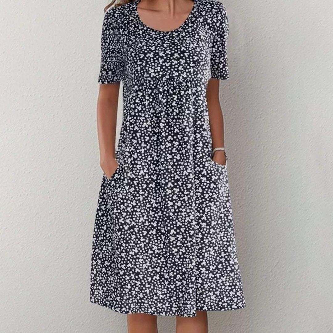 VEGA - Zomerse casual bloemenjurk