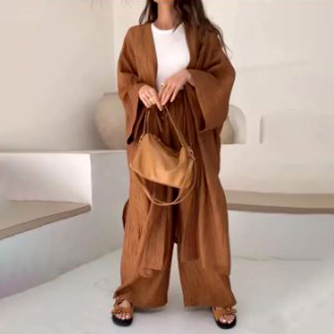 SOLÈNE - Tweedelige cardigan set voor de zomer