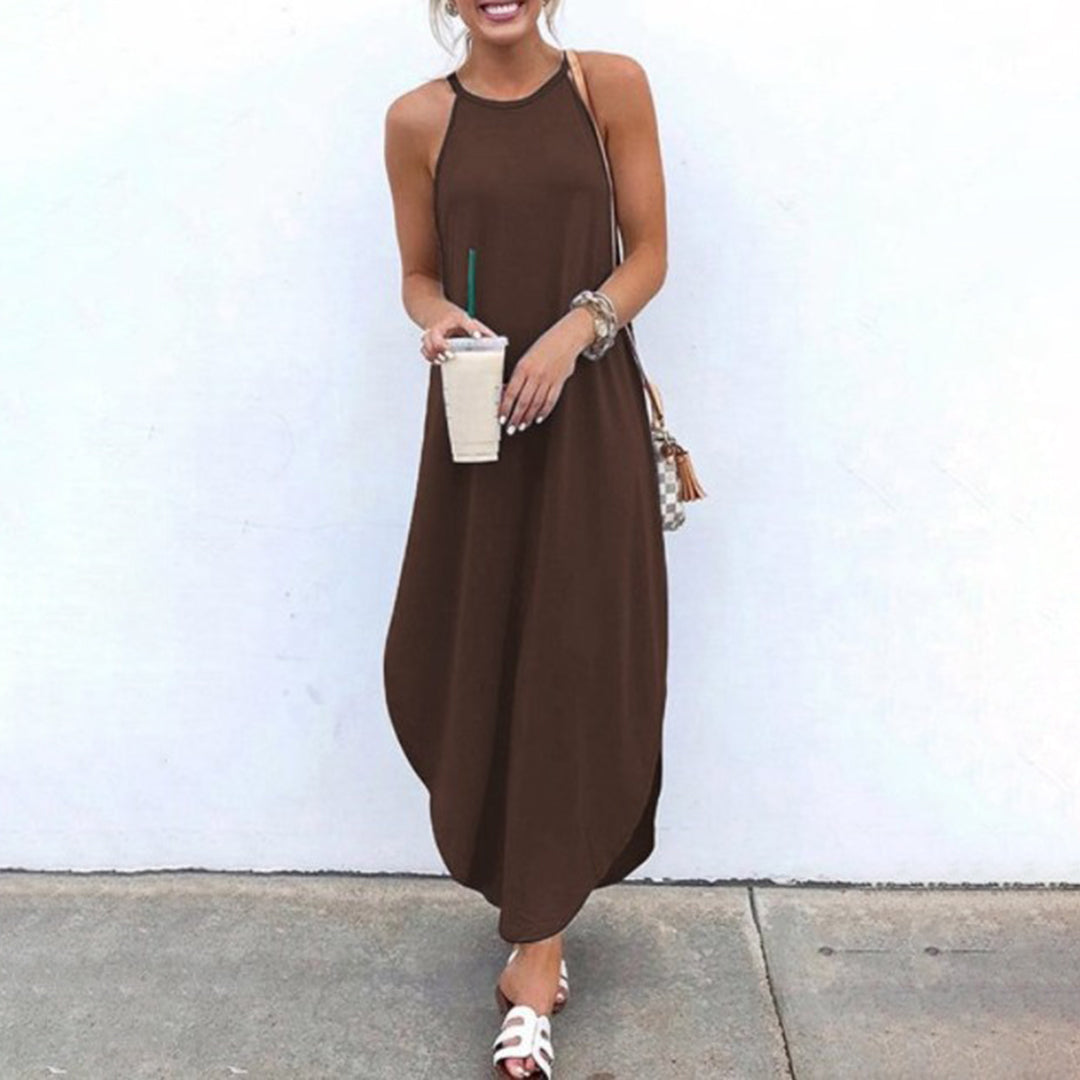 GIOVANNA - Stijlvolle zomerse casual jurk met riempjes