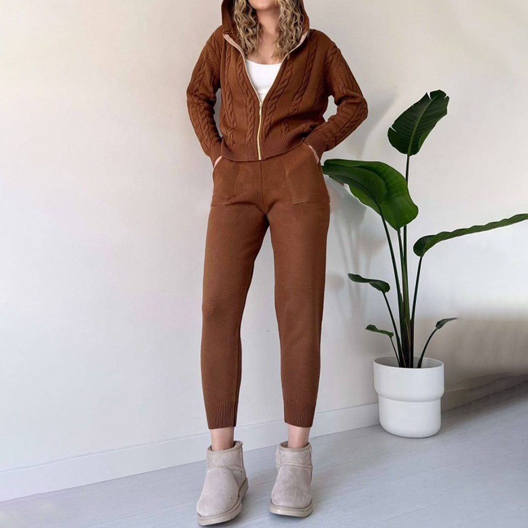 MANAHIL - Casual zomer vest en broek set