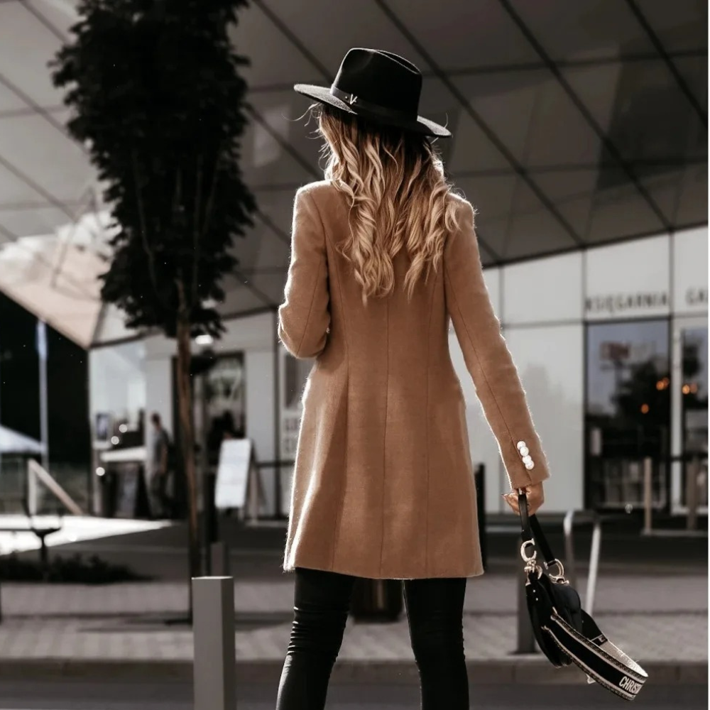 HENNA - Zomerse blazer met dubbele borst voor dames