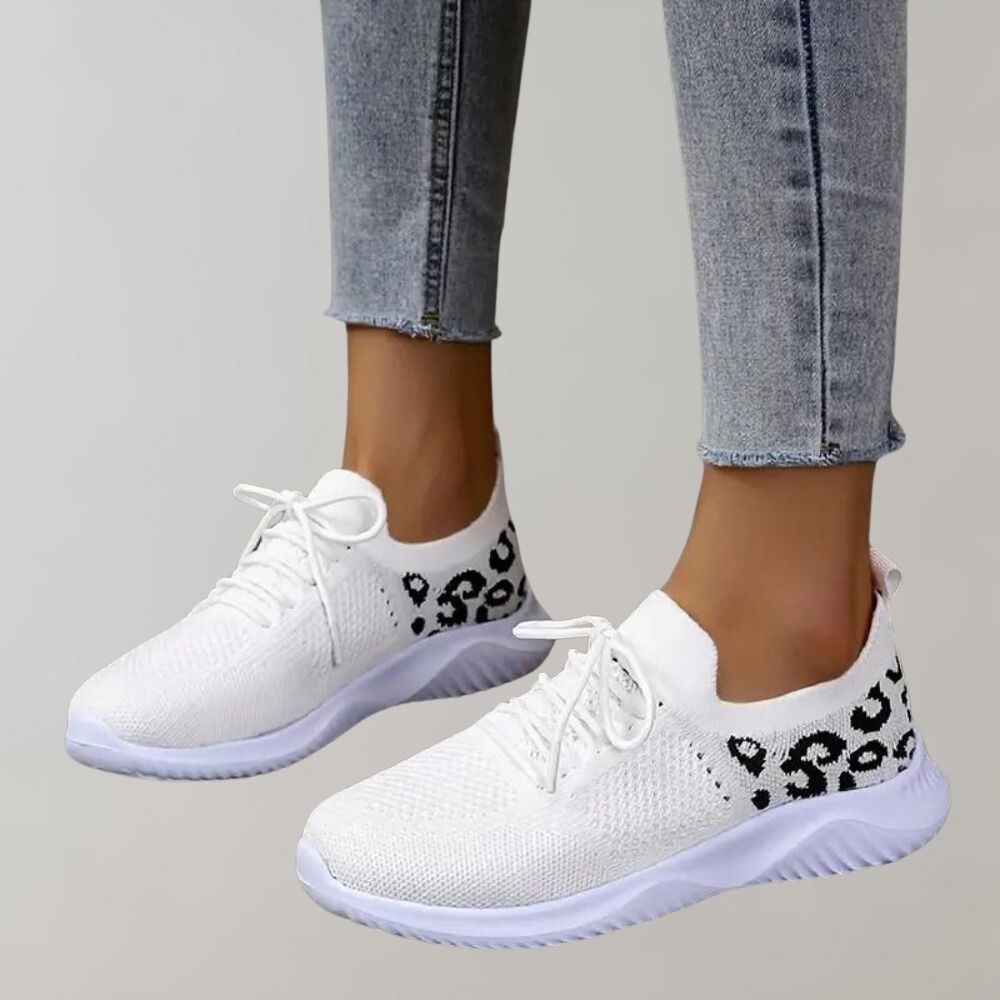 Eelin - Luchtige gebreide wandelschoenen voor dames - Zomereditie