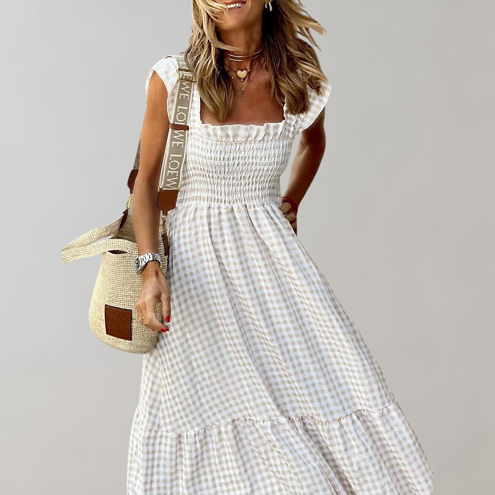 Augusta - Retro stijl zomerjurk voor de lente en zomer