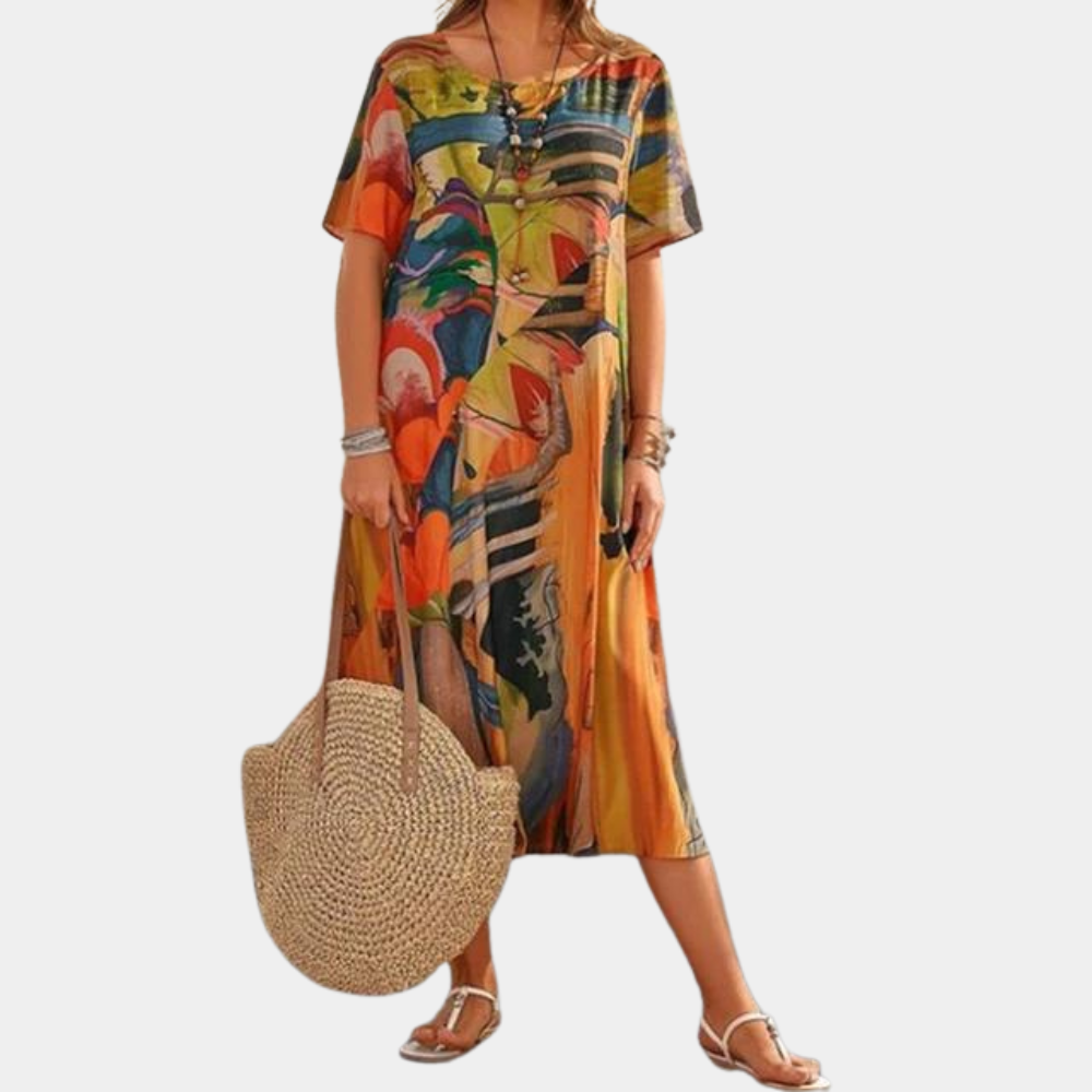 Corie - Comfortabele damesjurk voor de zomer
