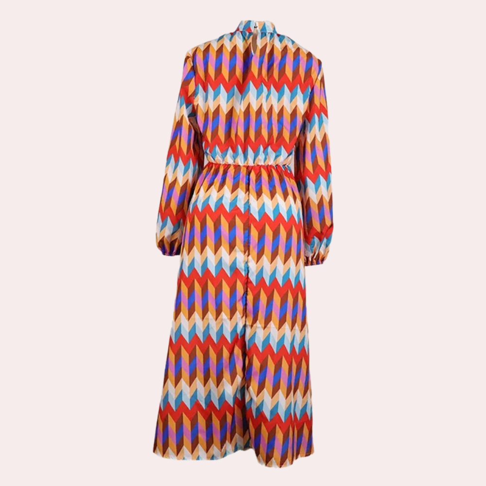 Fleurine - Comfortabele en kleurrijke damesjurk voor de zomer