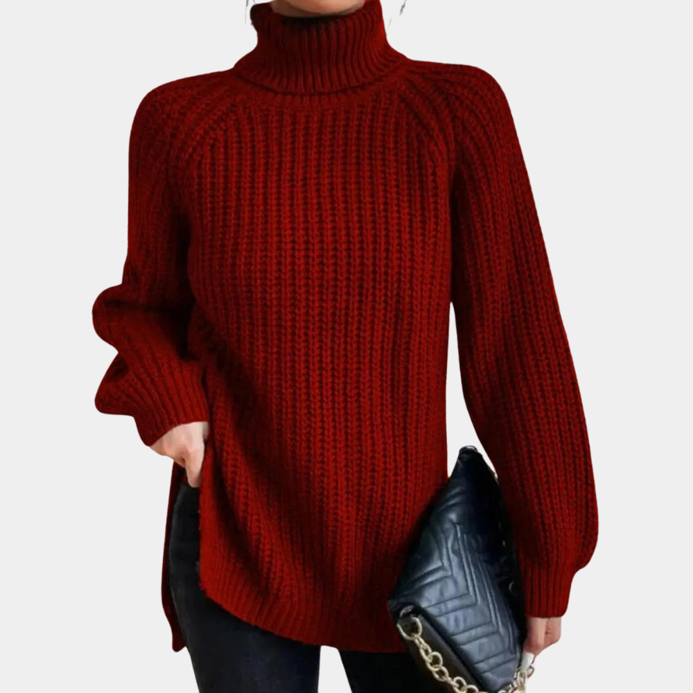 Madeleine - Luchtige coltrui voor dames, perfect voor de lente en zomer