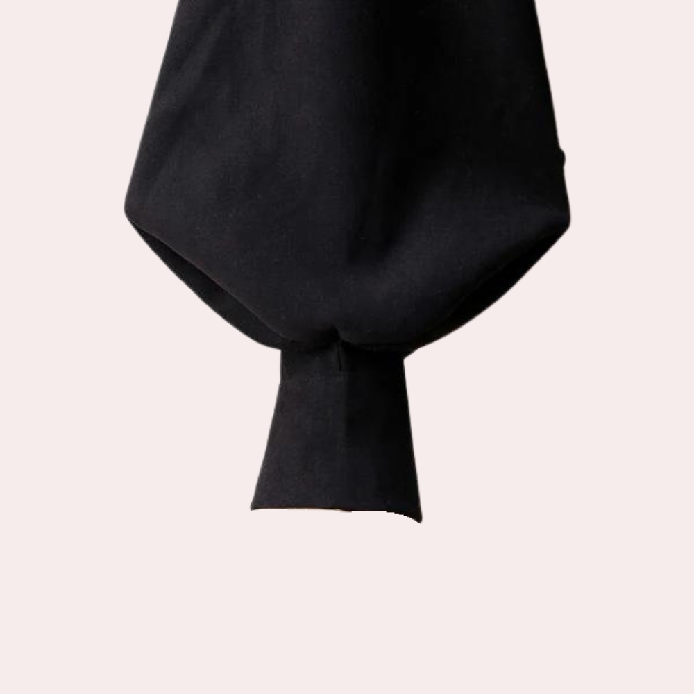 Oceane - Elegante damesblouse met bisschopsmouwen voor de zomer