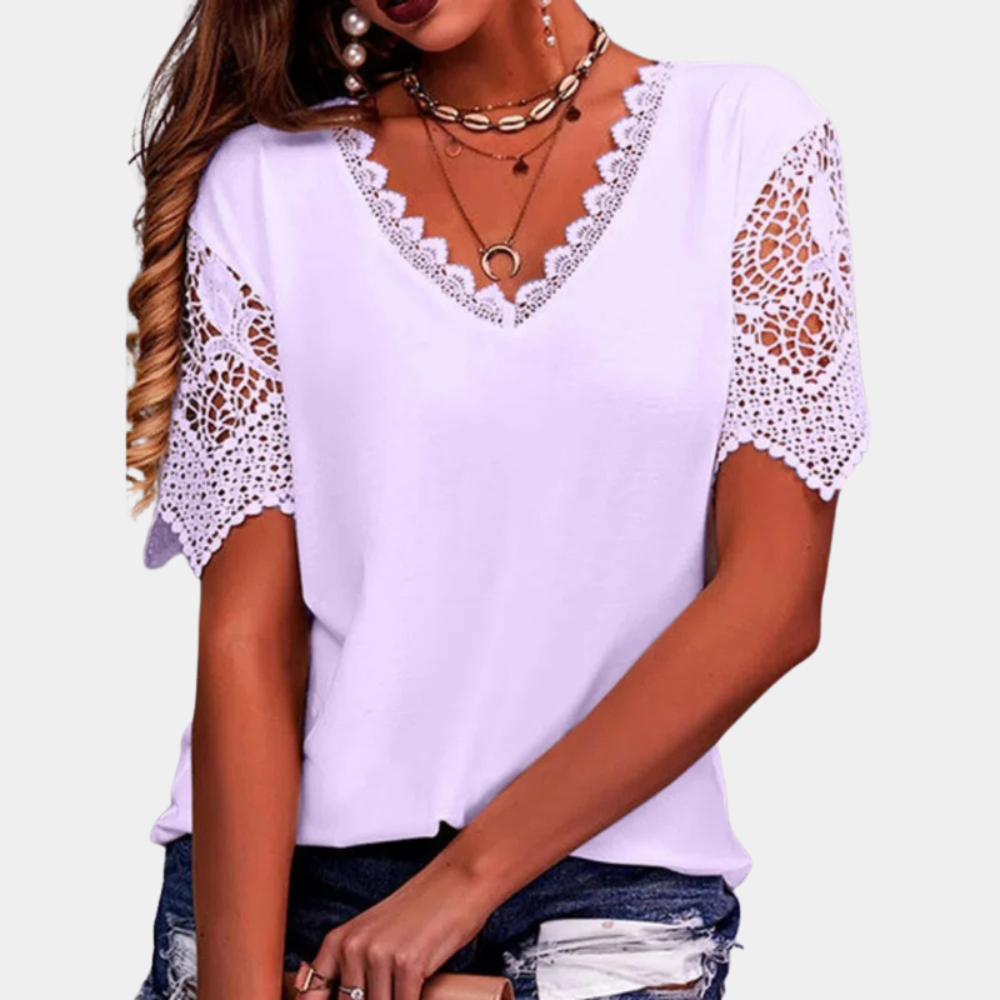 Eda - Stijlvolle damesblouse voor de zomer