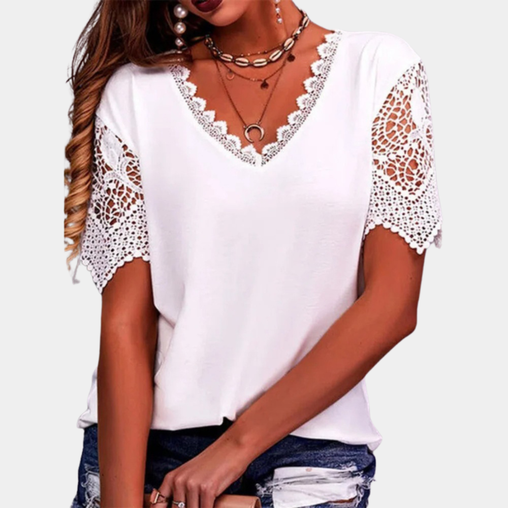 Eda - Stijlvolle damesblouse voor de zomer