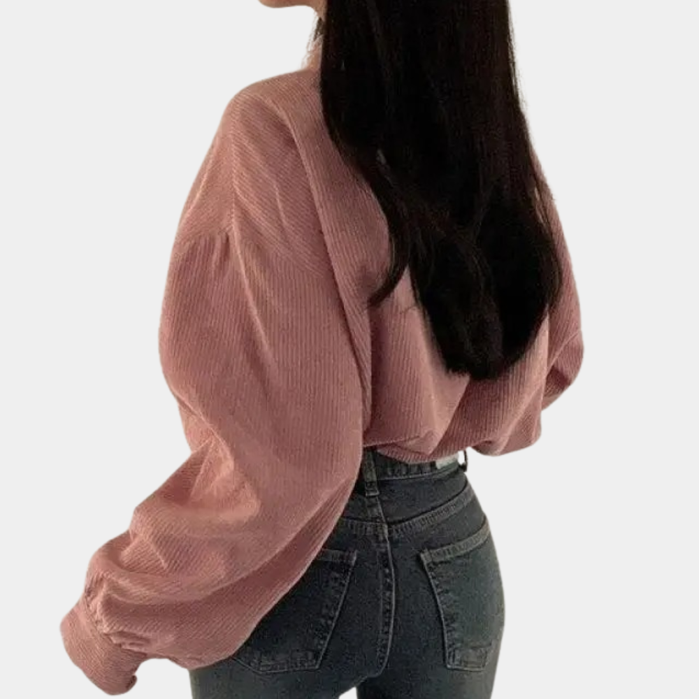 Cleena - Corduroy zomerjas voor dames - Perfect voor Lente en Zomer