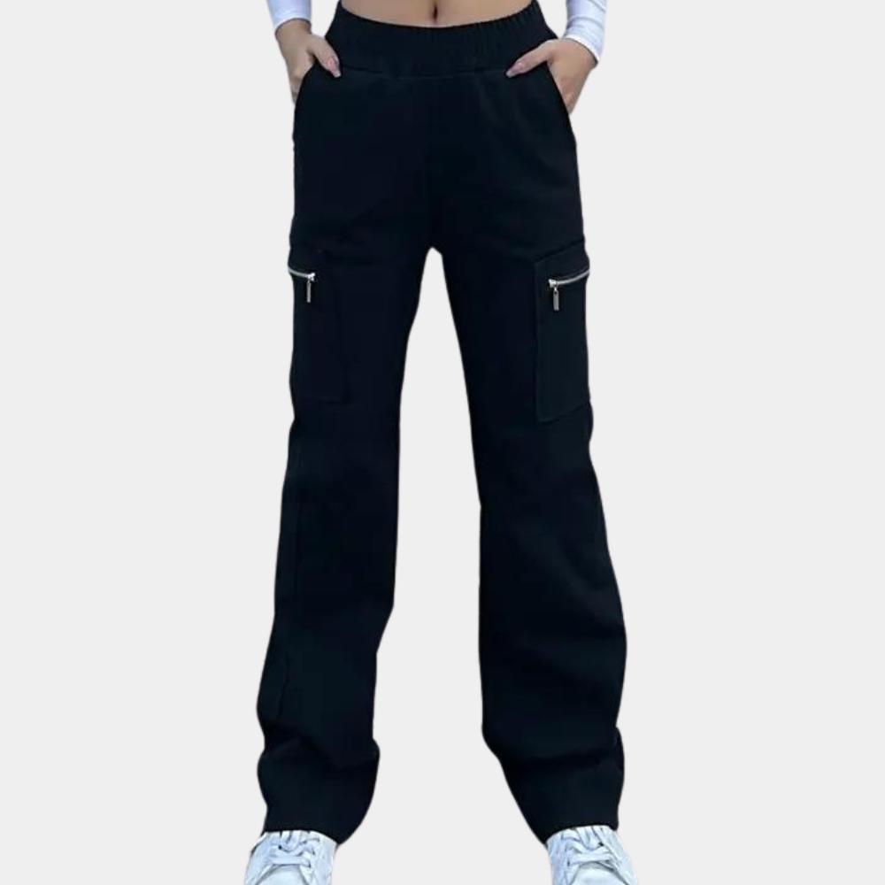 Cadenza - Elegante cargo broek voor dames, perfect voor de zomer