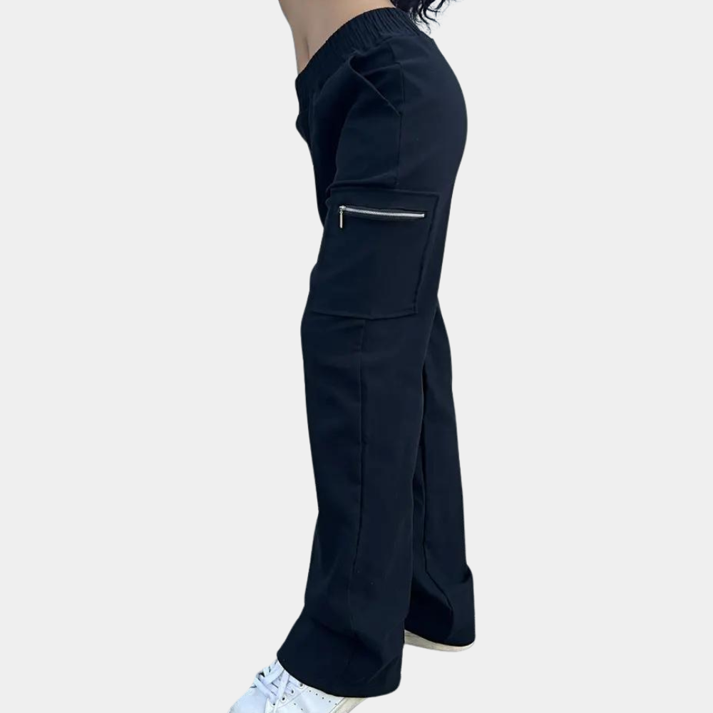 Cadenza - Elegante cargo broek voor dames, perfect voor de zomer
