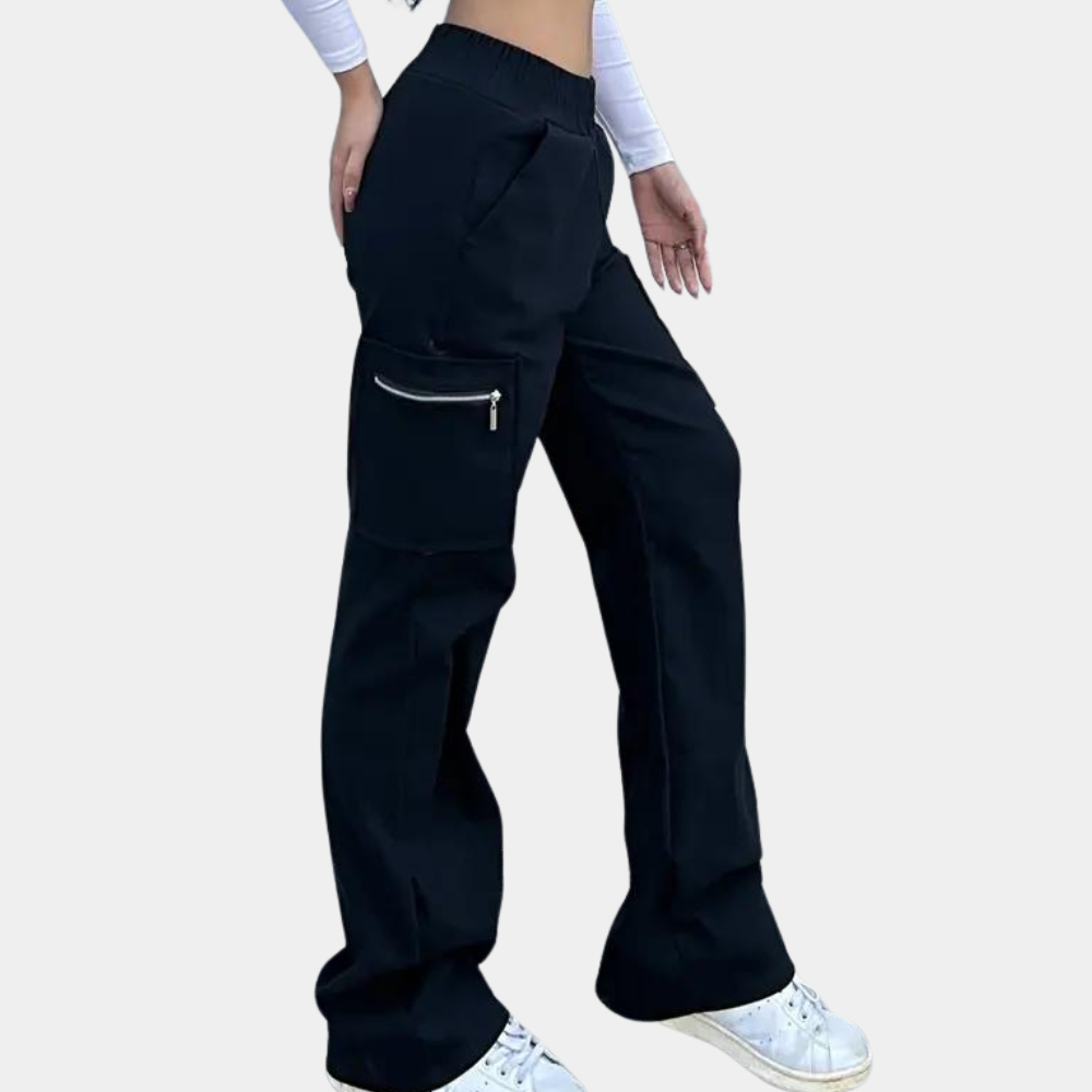 Cadenza - Elegante cargo broek voor dames, perfect voor de zomer