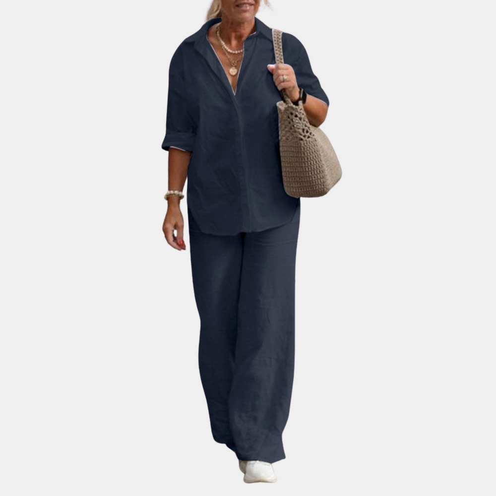 Connie - Comfortabele zomerse tweedelige damesset
