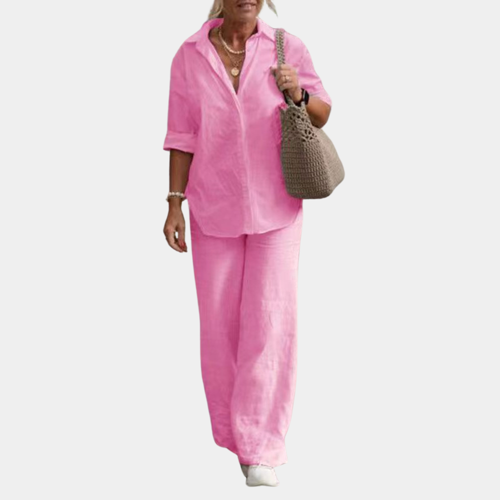 Connie - Comfortabele zomerse tweedelige damesset
