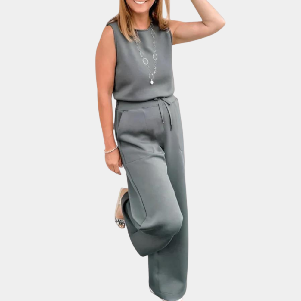 Daliah - Comfortabele zomerse tweedelige damesset