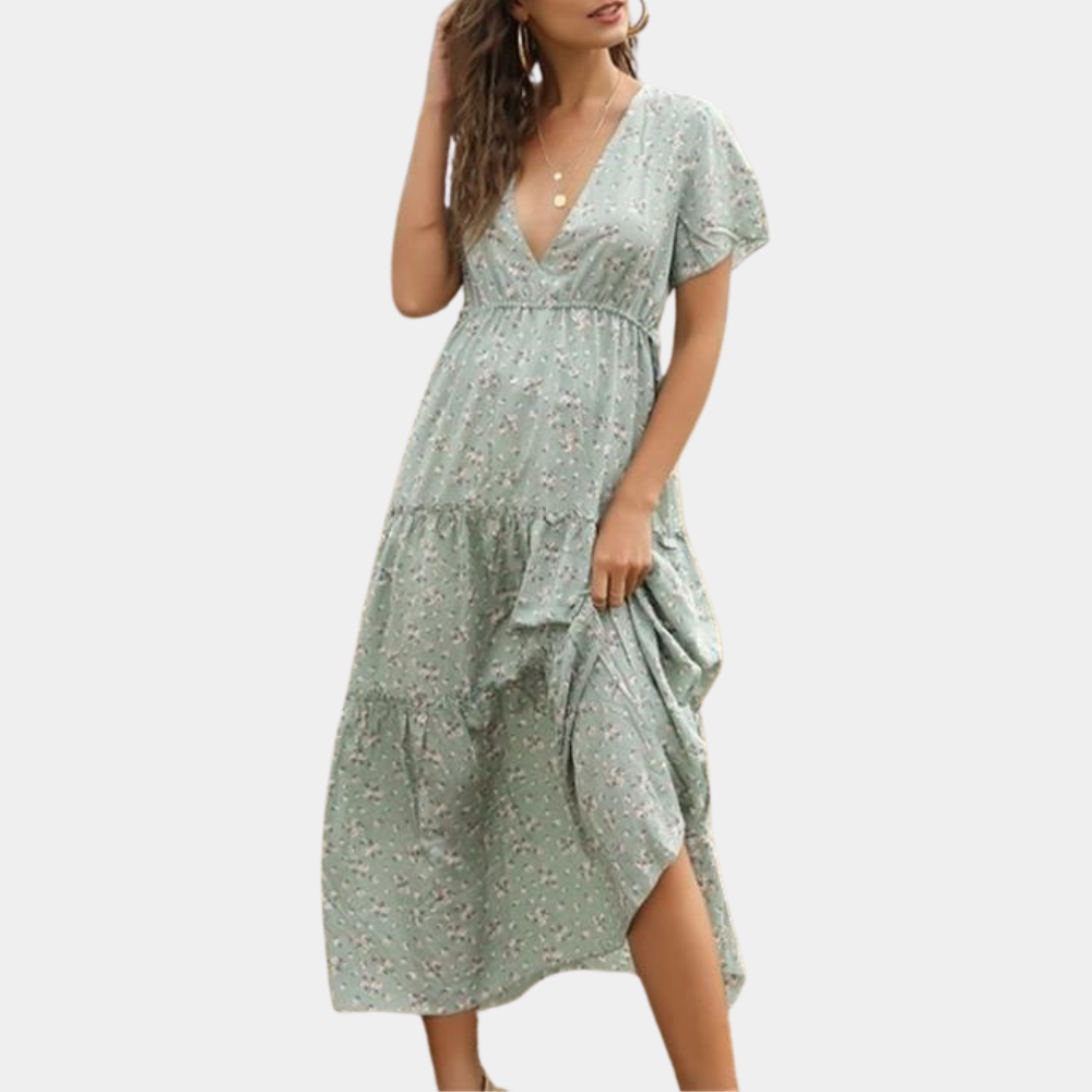 Veala - Gebloemde zomerjurk voor dames - Perfect voor Lente en Zomer