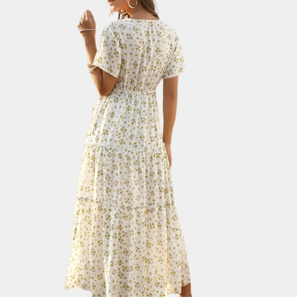 Veala - Gebloemde zomerjurk voor dames - Perfect voor Lente en Zomer