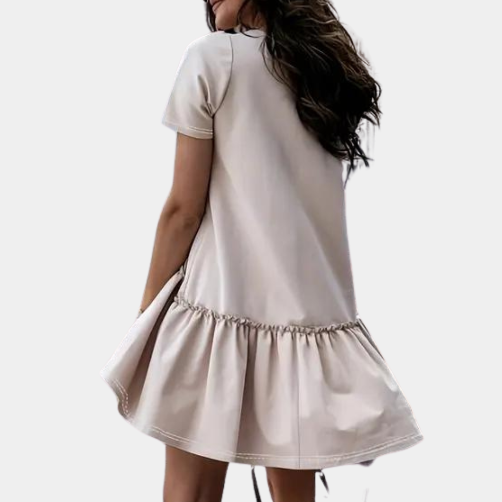 Comfortabele casual dames zomer mini jurk