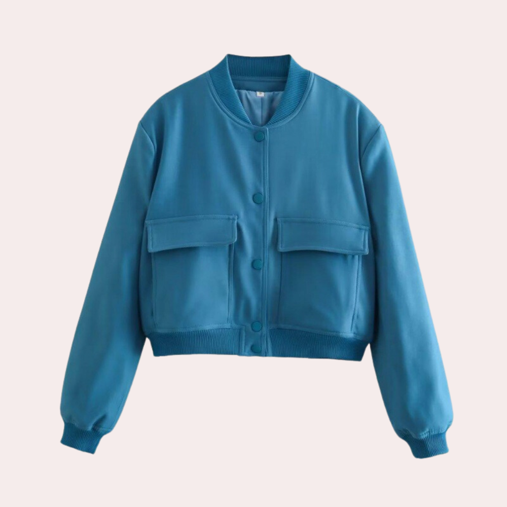Casual zomer bomberjack voor dames