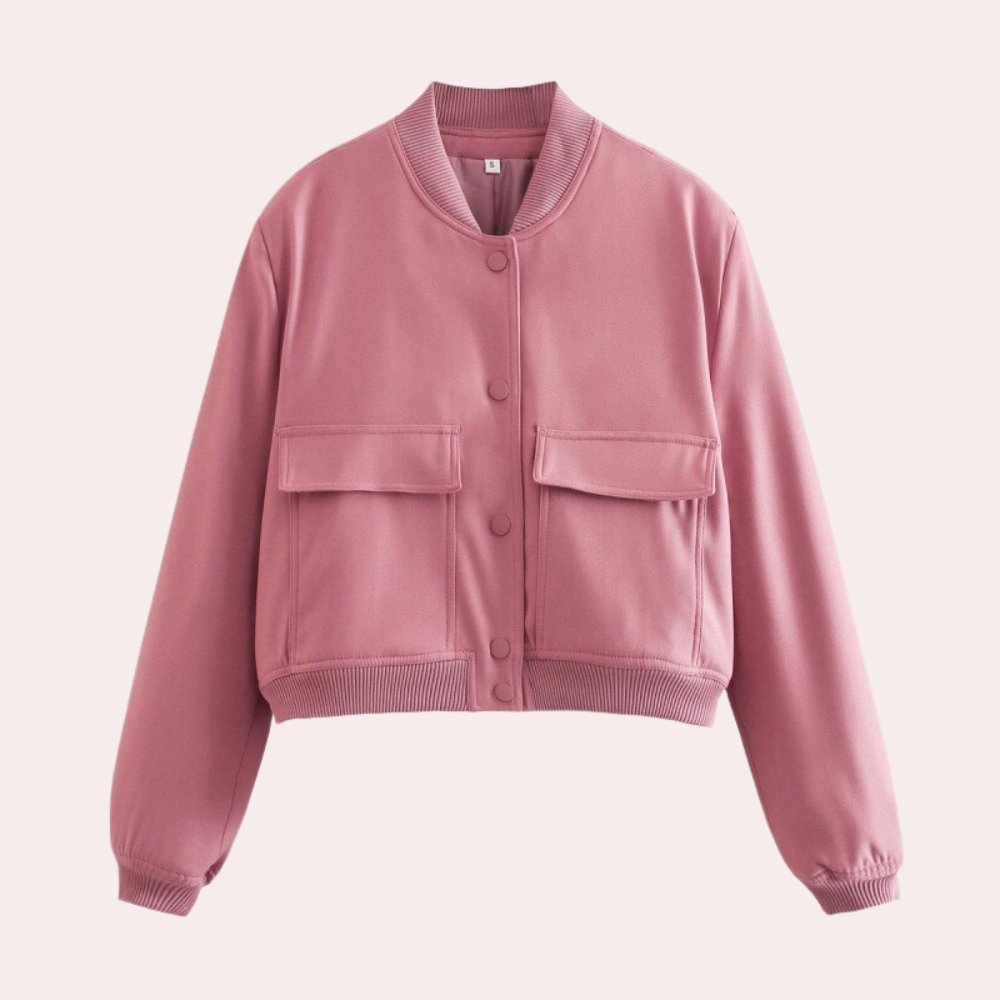 Casual zomer bomberjack voor dames