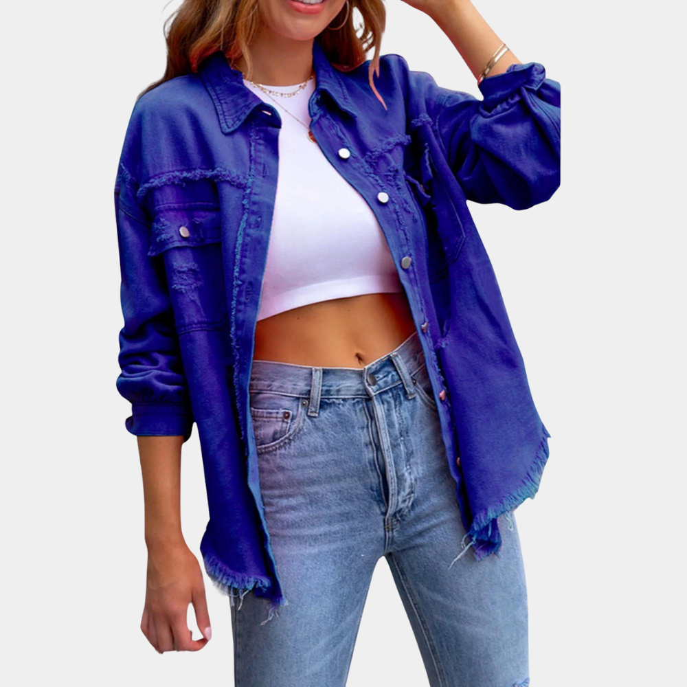 Moderne damesblouse voor de zomer
