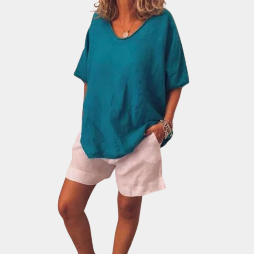 Comfortabel en oversized T-shirt voor dames - Perfect voor de zomer