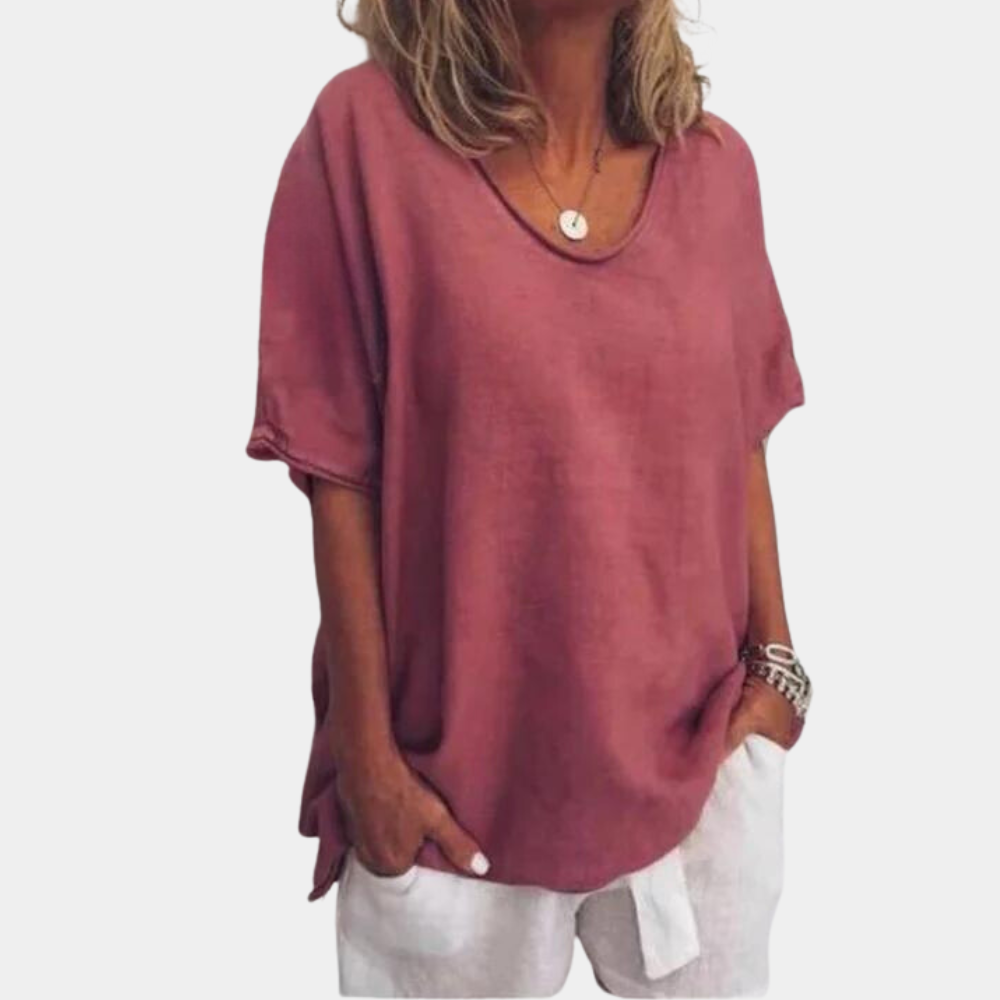 Comfortabel en oversized T-shirt voor dames - Perfect voor de zomer