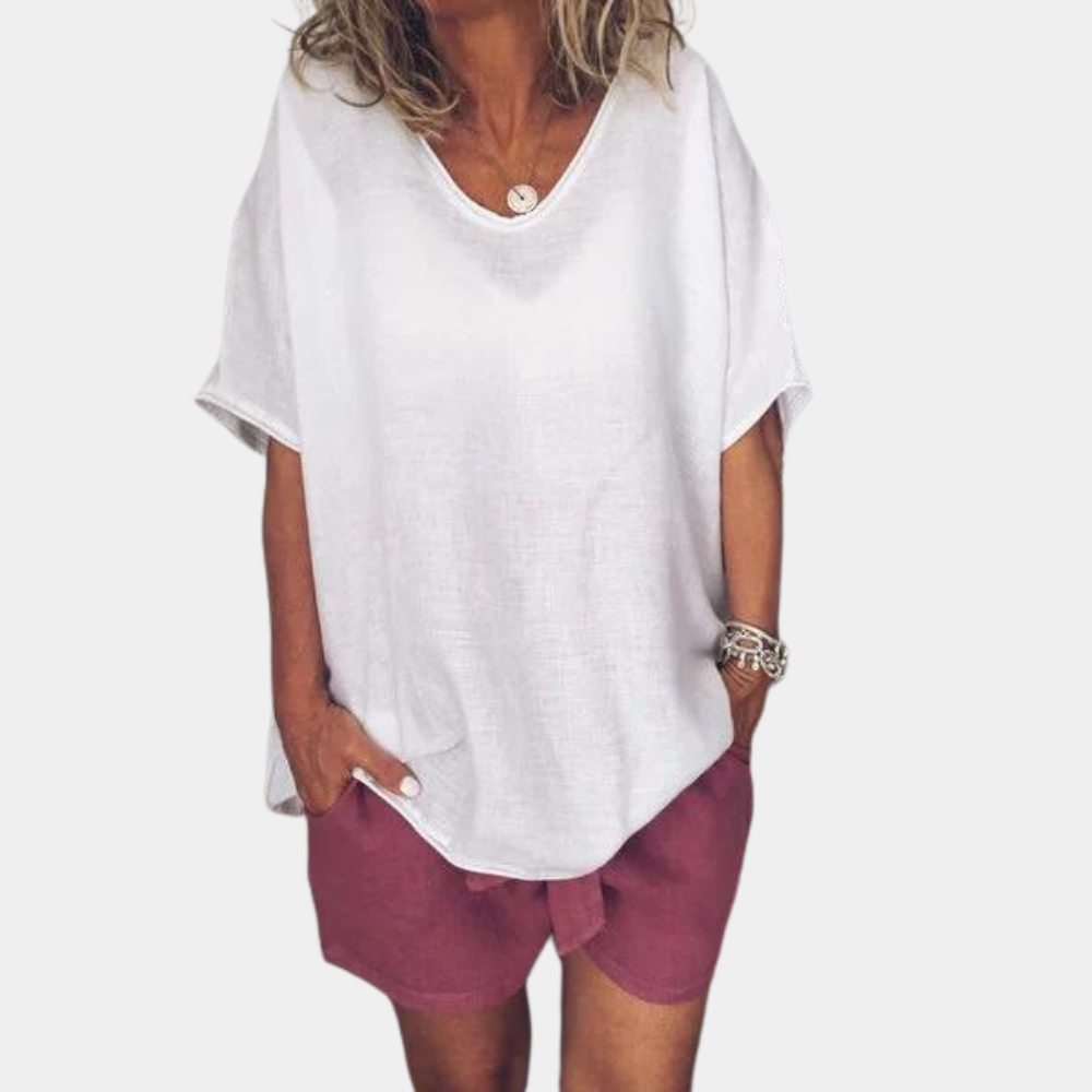 Comfortabel en oversized T-shirt voor dames - Perfect voor de zomer