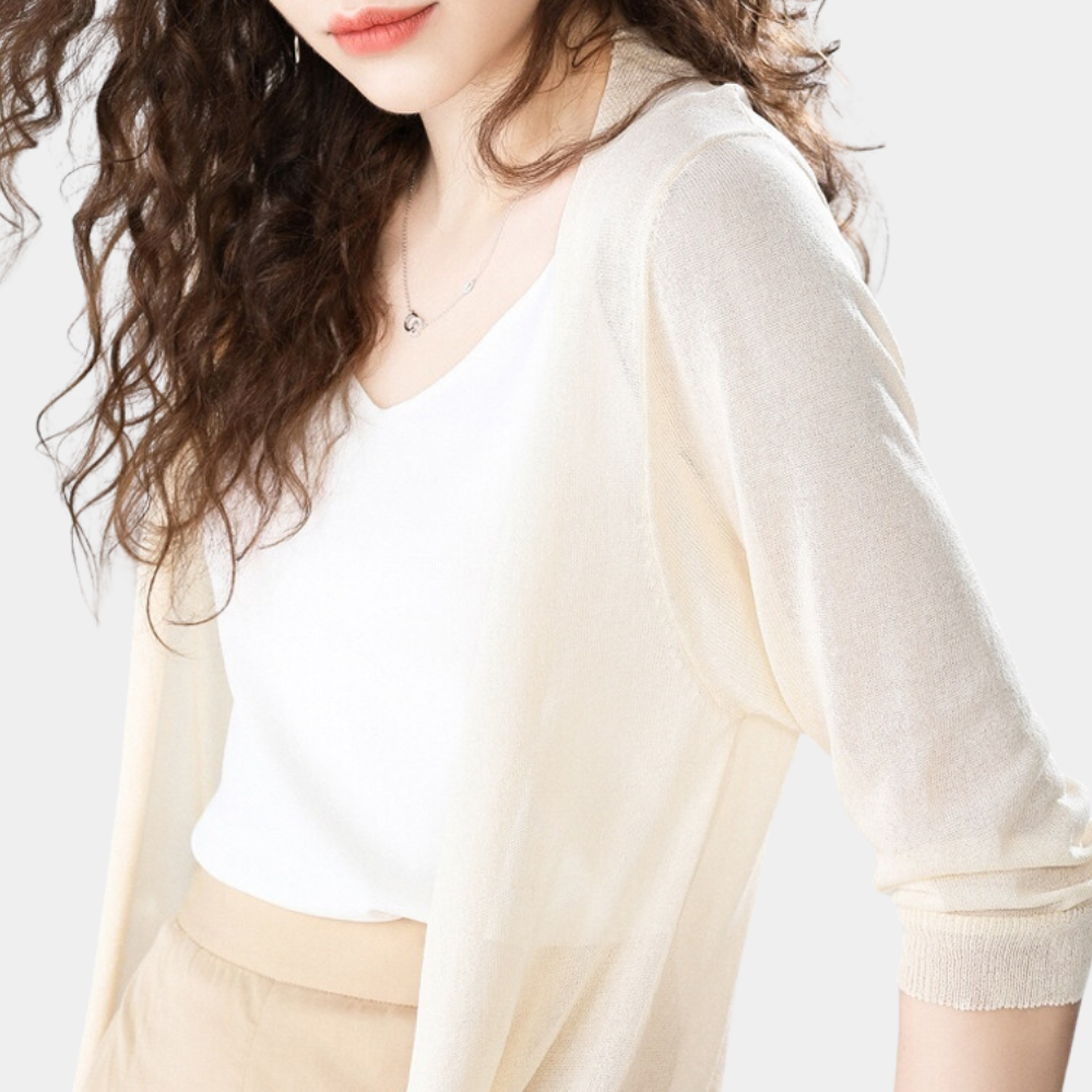 Elegant en lichtgewicht damesvest voor de zomer