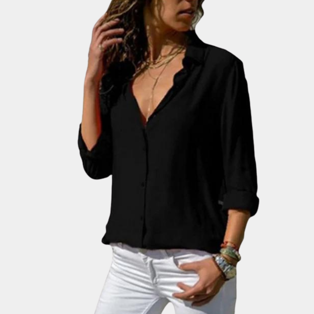 Comfortabel zomers damesshirt