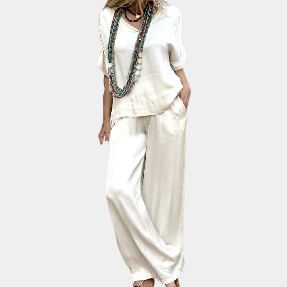 Elegante 2-delige damesset voor de zomer