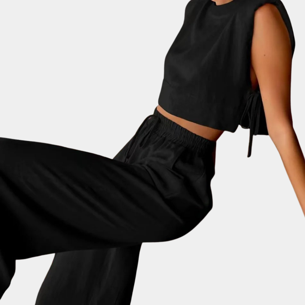 Casual 2-delige damesset voor de zomer