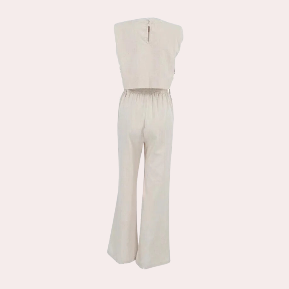 Casual 2-delige damesset voor de zomer