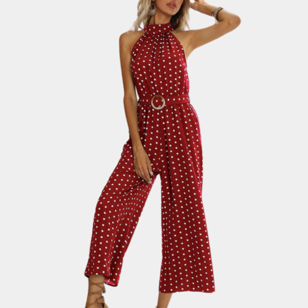 Elegante halternek jumpsuit voor dames - Perfect voor de zomer