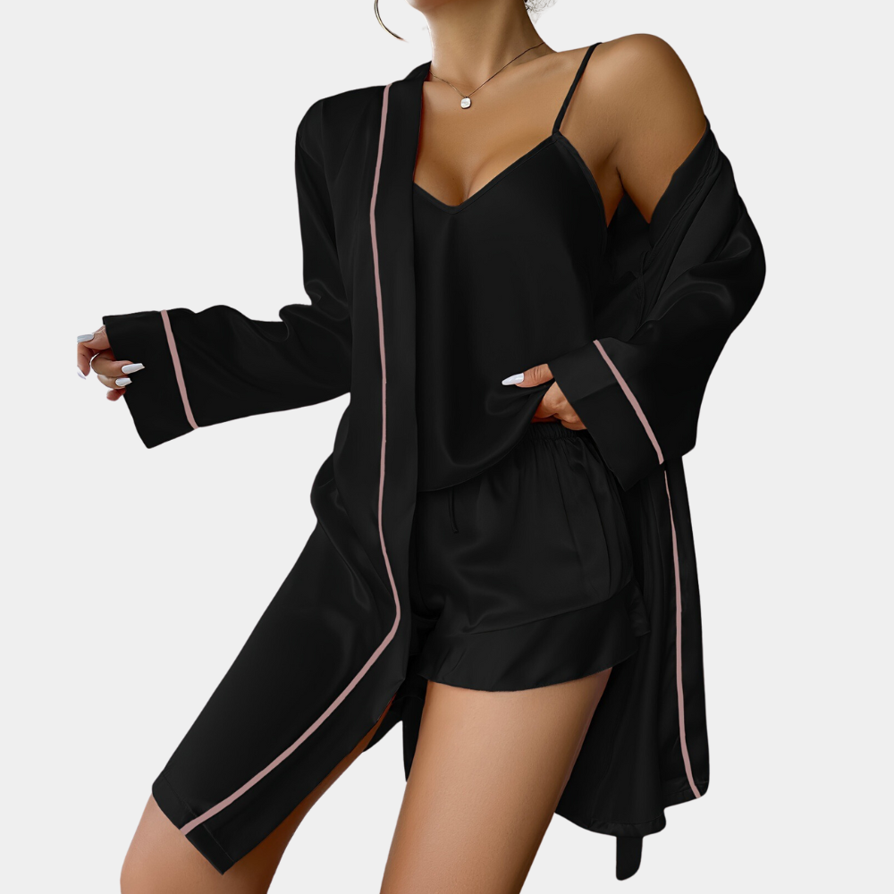 Elegante zomerse pyjamaset voor dames