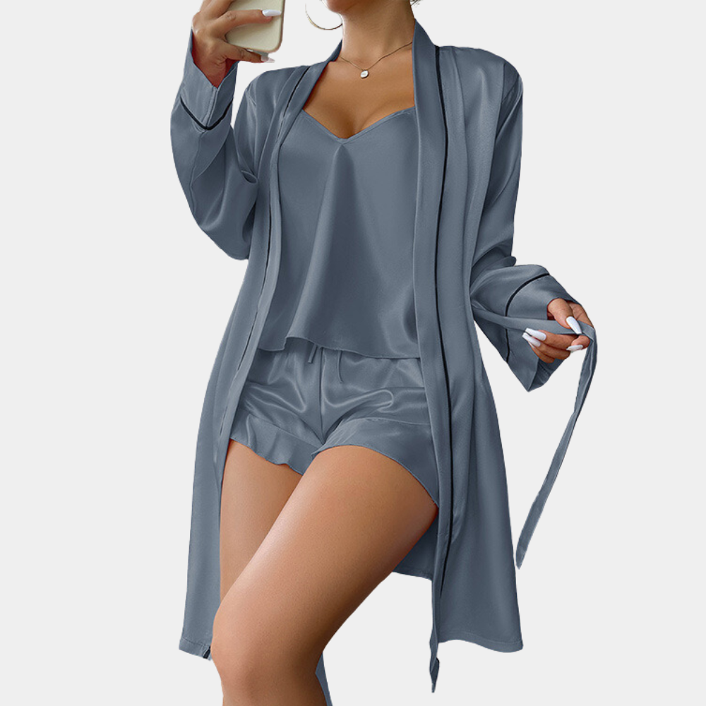 Elegante zomerse pyjamaset voor dames