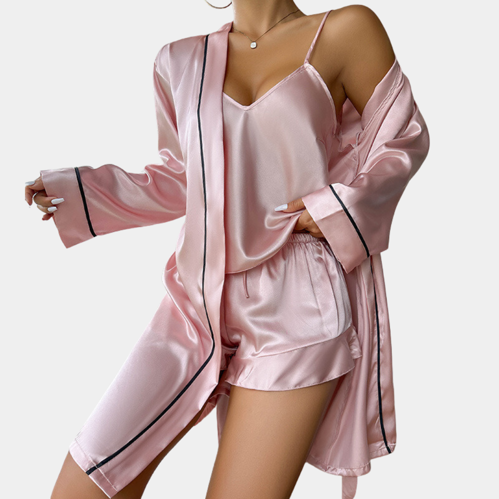 Elegante zomerse pyjamaset voor dames