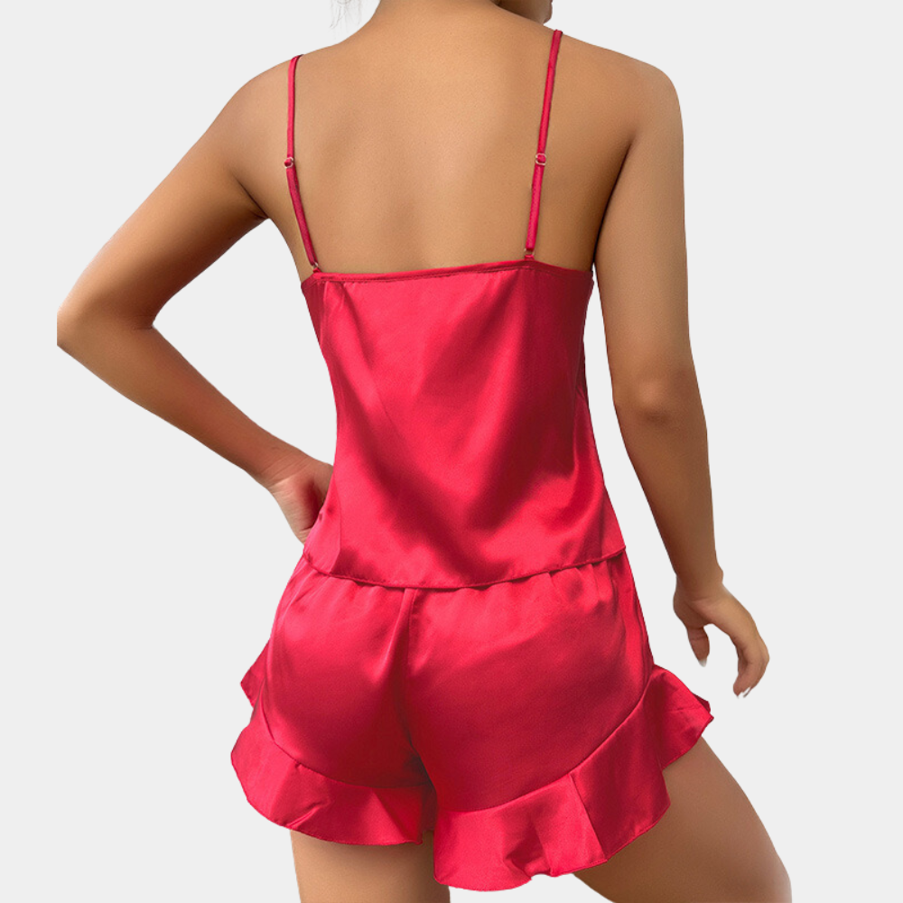 Elegante zomerse pyjamaset voor dames