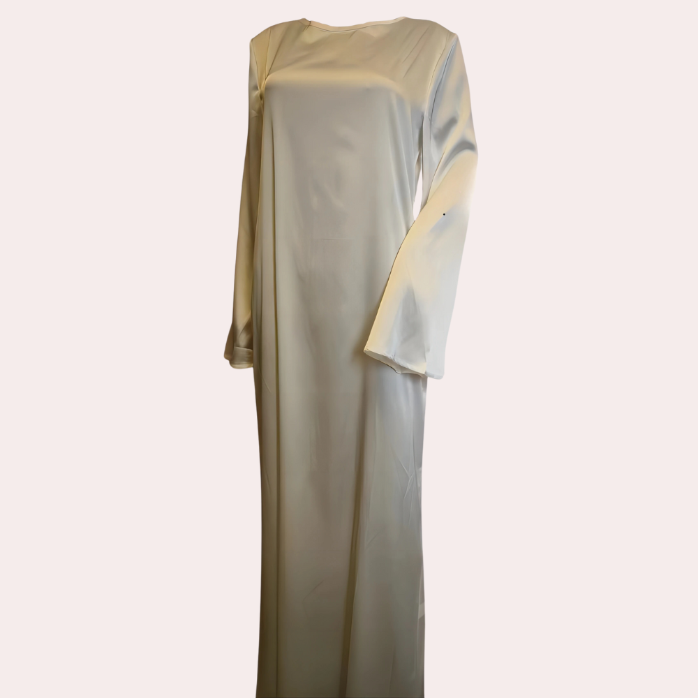 Elegante lange damesjurk voor de zomer