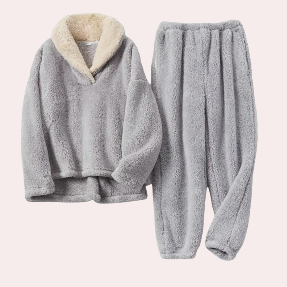 Comfortabele en donzige pyjamaset voor dames - Perfect voor Lente en Zomer