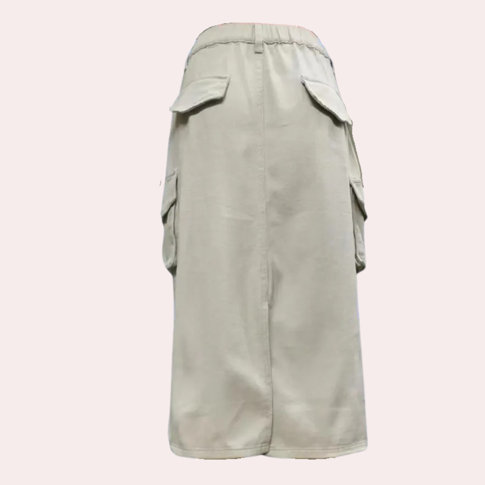 Stijlvolle zomerse cargo rok voor dames